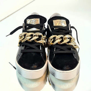 Sneakers Sydney con catena nero VV21105