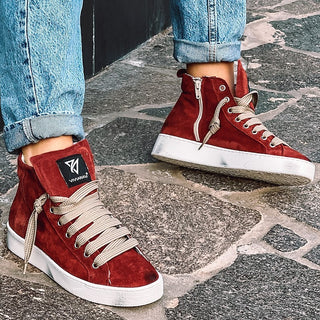 Sneakers Belgrado bordeaux VV22103