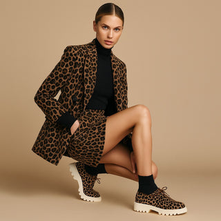 Mocassino Dakota leopard VV25202