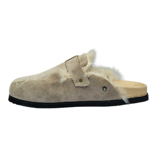 Sabot Cozy in camoscio taupe Viviana Vi VV24632
