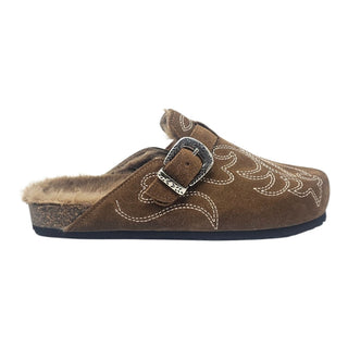 Sabot Western in camoscio taupe Viviana Vi VV26104