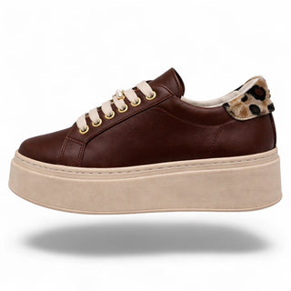 Sneakers Paris cioccolato VV24605