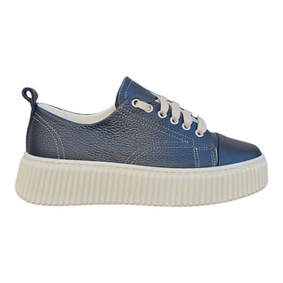 sneakers Rock pelle nero VV24613