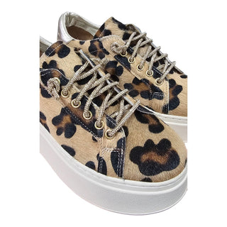 Sneakers Paris leopard crystal VV24605