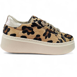 Sneakers Paris leopard crystal VV24605