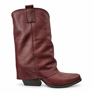 Viviana Vi VV26311 Houston dark brown suede Western ankle boot