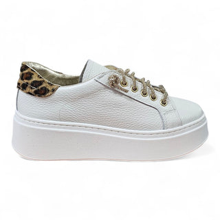 Sneakers Paris bianco crystal VV24605