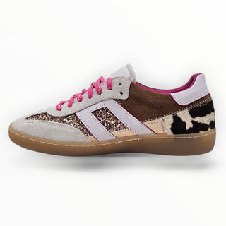 Sneakers Florence patch golden VV24617