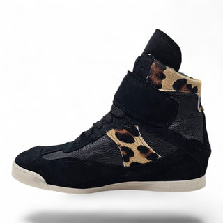 Sneakers Valencia con zeppa interna NERO VV24619