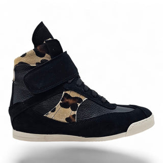 Sneakers Valencia con zeppa interna NERO VV24619