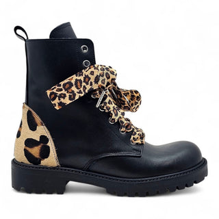 urban biker leon Black leopard Urban biker VV25100 – Shoppinlove.com