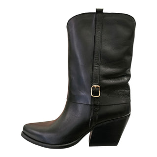 Stivaletti texani Ohio in pelle nero Viviana Vi VV26307