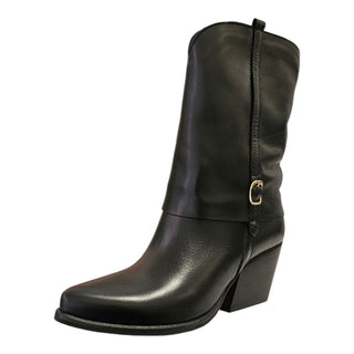 Stivaletti texani Ohio in pelle nero Viviana Vi VV26307