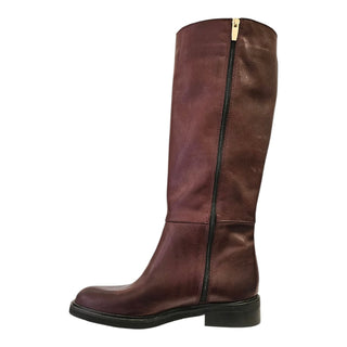 Stivale Windsor in pelle vinaccia Viviana Vi VV26314