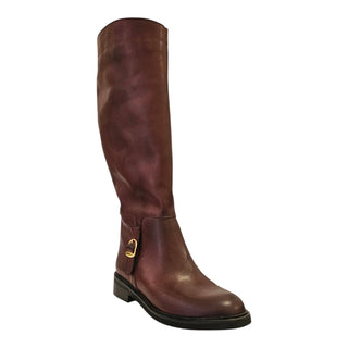 Stivale Windsor in pelle vinaccia Viviana Vi VV26314