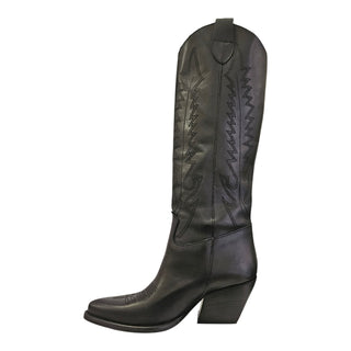 Stivale texano Mayfair in pelle nero Viviana Vi VV26318