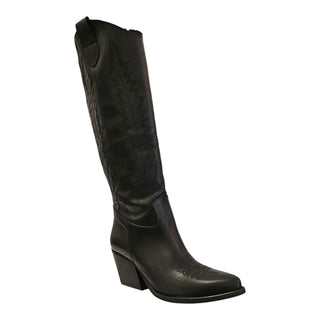 Stivale texano Mayfair in pelle nero Viviana Vi VV26318