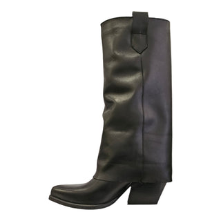 Stivale texano Kensington in pelle nero Viviana Vi VV26319