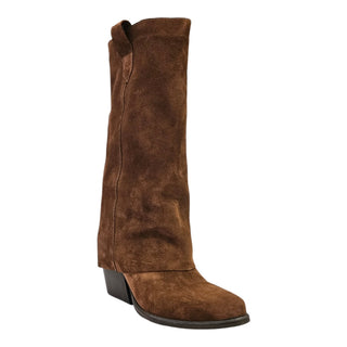 Botte texane Kensington en daim cigare Viviana Vi VV26319