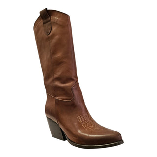 Stivale texano Camden in pelle cuoio Viviana Vi VV26325