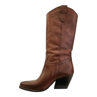 Stivale texano Camden in pelle cuoio Viviana Vi VV26325