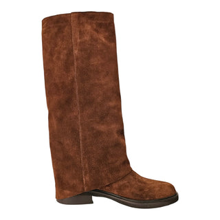 Botte Victoria en daim cigare Viviana Vi VV26327