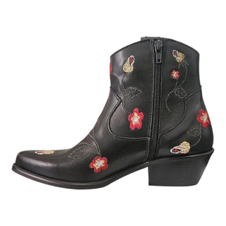 Stivaletto texano Florence in pelle nero Viviana Vi VV26330