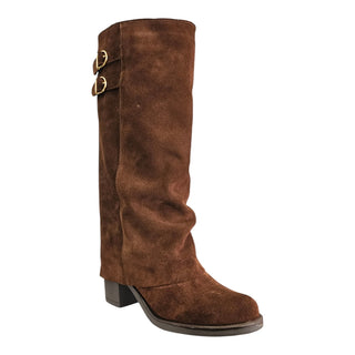 Bottes Belgravia en daim sigare Viviana Vi VV26335