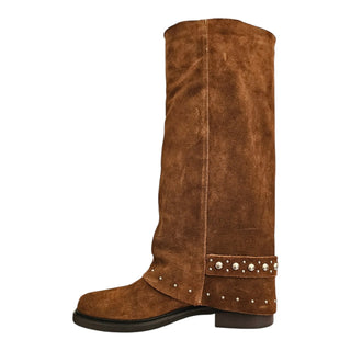 Stivale Savannah in camoscio cuoio Viviana Vi VV26339