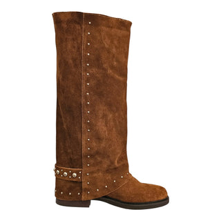 Stivale Savannah in camoscio cuoio Viviana Vi VV26339