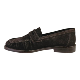 Mocassino Margot in camoscio testa di moro Viviana Vi VV26341