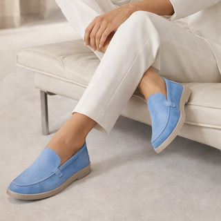 Mocassino Capri cielo VV25203