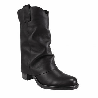 Stivale Soho in vera pelle nero Viviana Vi VV26331