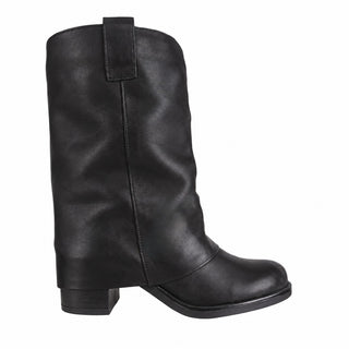 Stivale Soho in vera pelle nero Viviana Vi VV26331