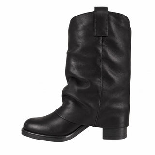 Stivale Soho in vera pelle nero Viviana Vi VV26331