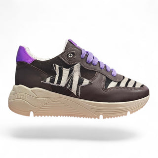 Sneakers Springfields cioccolato VV24600