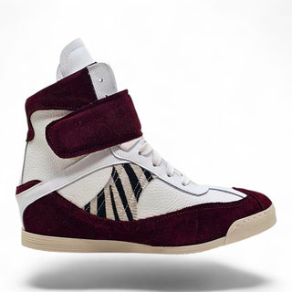 Sneakers Valencia con zeppa interna barolo VV24619