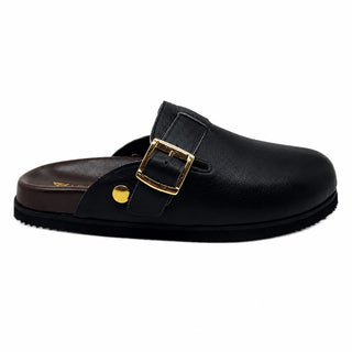 Sabot Zaira in pelle nero Viviana Vi VV24631