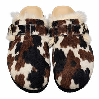 Mules cosy en poulain motif vache Viviana Vi VV24632