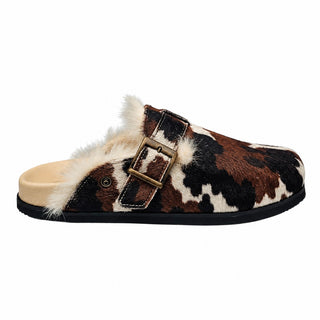 Mules cosy en poulain motif vache Viviana Vi VV24632