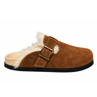 Sabot Cozy in camoscio tabacco Viviana Vi VV24632