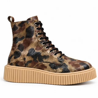 Stivaletto biker rock camouflage VV25102
