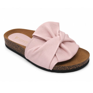 Sandalo Bow in pelle cipria Viviana Vi VV25304