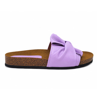 Sandalo Bow in pelle glicine Viviana Vi VV25304