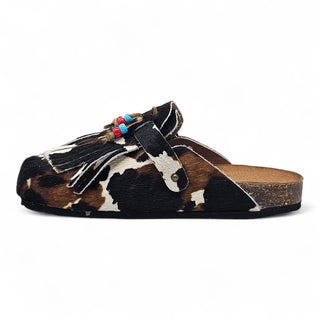 Sabot Isla in cavallino mucca con Frange Viviana Vi VV26100