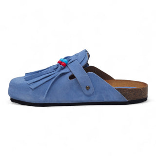 Sabot Isla in camoscio santorini con Frange Viviana Vi VV26100