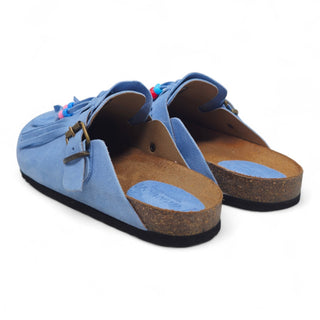 Sabot Isla in camoscio santorini con Frange Viviana Vi VV26100
