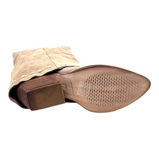 Stivaletto texano Houston in camoscio visone Viviana Vi VV26311